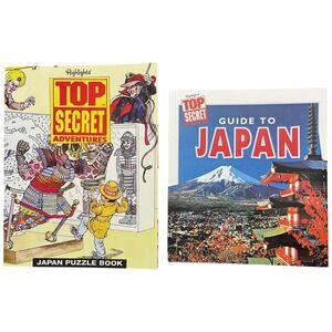 Highlights Top Secret Adventures Guide to Japan and Puzzle Book